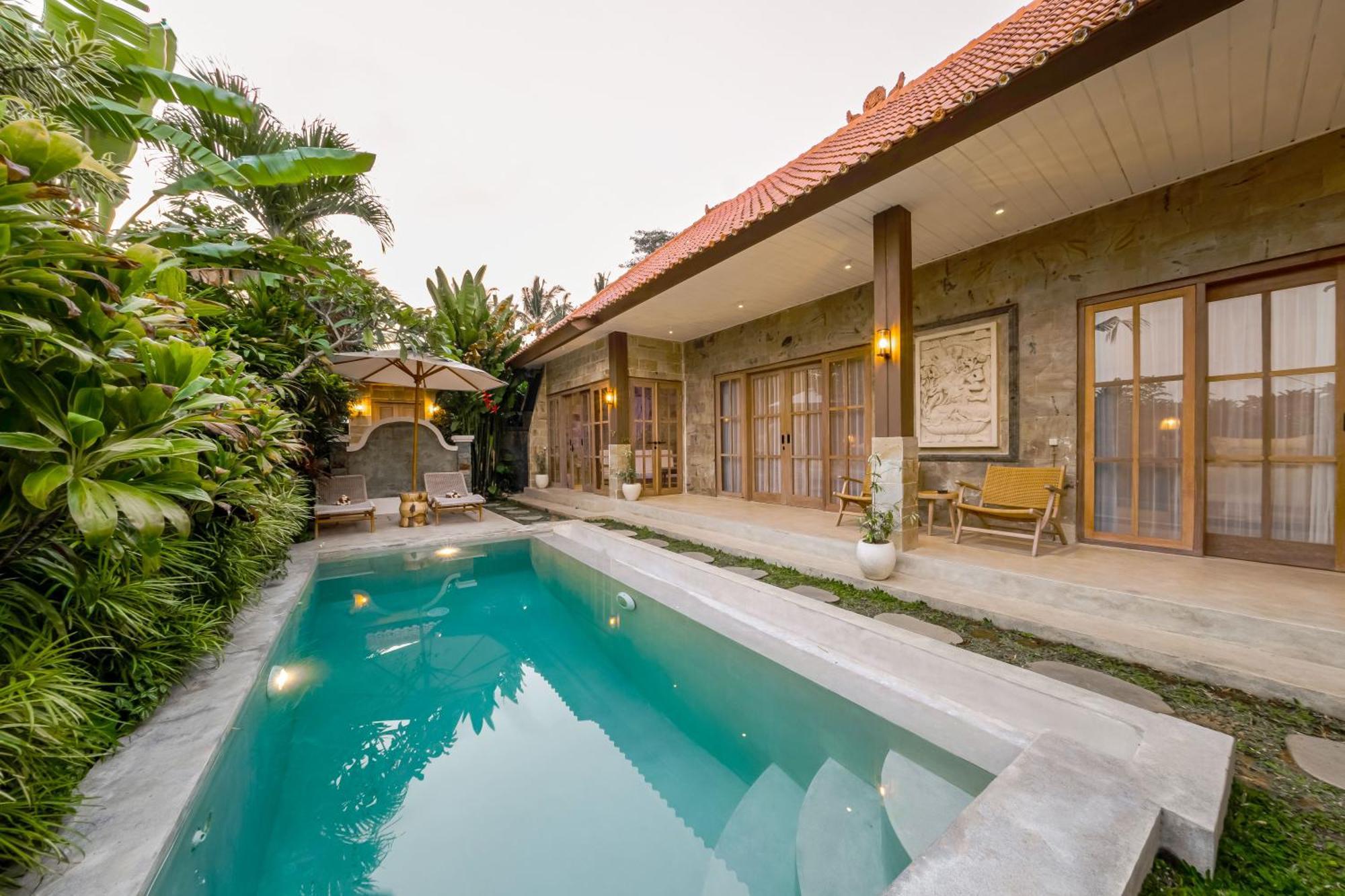 Nyaman Villas By Evdekimi Ubud Kültér fotó