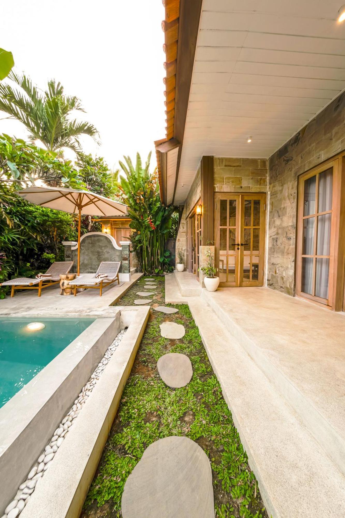 Nyaman Villas By Evdekimi Ubud Szoba fotó